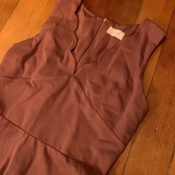 Scalloped fit & flare dress - Picture 3 of 3